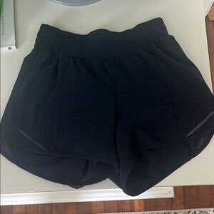 Women's Navy Lululemon Athletic Shorts